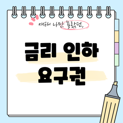 금리 인하 요구권