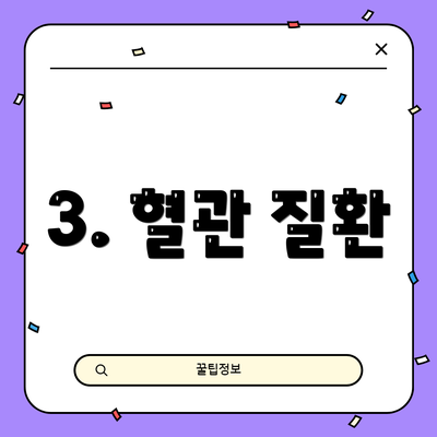3. 혈관 질환