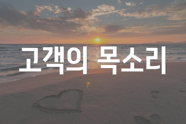 고객의 목소리