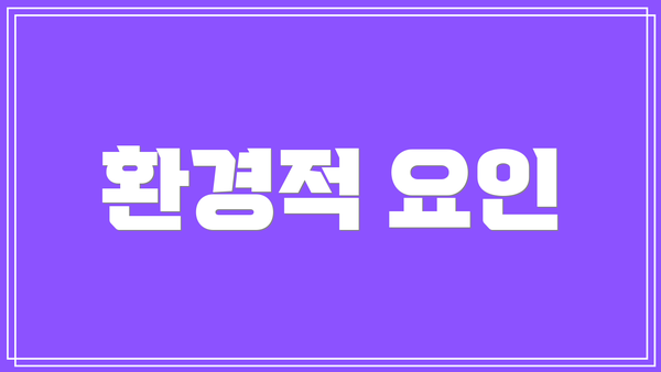 환경적 요인
